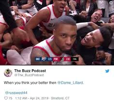 Damian lillard sits down for extended interview on community involvement. Damian Lillard Becomes A Meme After His Game Winning Shot Vs Thunder