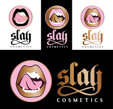 logo designs for slay cosmetics