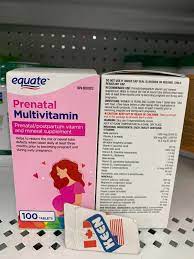 equate canada prenatal multivitamin 100