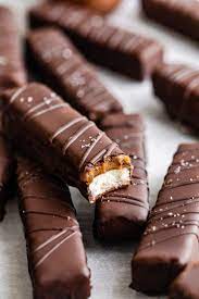 healthy homemade twix bars delight fuel