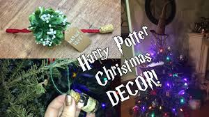 Large red matte ornament (dollar store). Diy Harry Potter Christmas Decorations Ornaments Sorting Hat Tree Topper Mistletoe Youtube