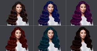 virtual hair color try on for brands