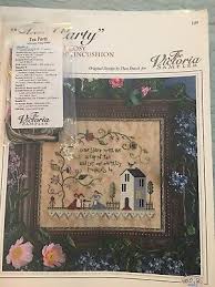 The Victoria Sampler Tea Party Chart Accessory Pack Ebay