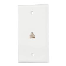 1 Gang Ethernet Wall Plate