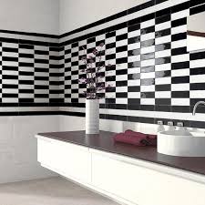 Black White Kitchen Wall Tiles