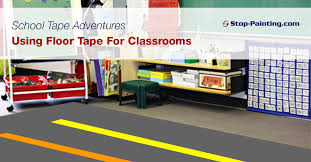 using floor tape for clrooms