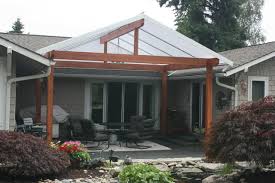 Gabled Roof Style Traditional Patio