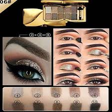 glitter eyeshadow palette makeup set 10
