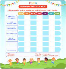 reward chart for kids free