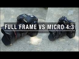 full frame vs micro 4 3 where it