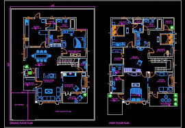 Autocad House Plan Dwg Models