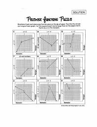 Piecewise Puzzle Match Graphs Key Pdf