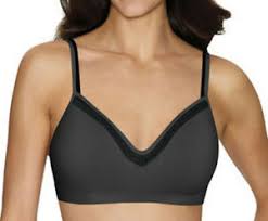 Details About Hanes Comfort Flex Fit Bra Size L Wire Free Smooth Comfort Lays Flat