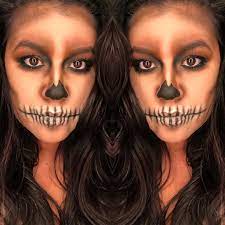 skull halloween makeup kristle lauren