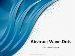 Free Three Way Waves Powerpoint Template