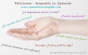 making requests in spanish and asking