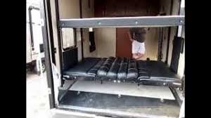 happi jac bed lift in toy hauler rvs
