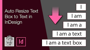 fit text box to text in indesign