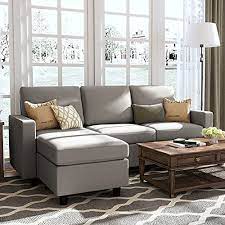 honbay convertible sectional sofa couch