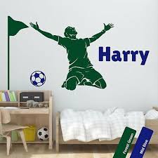 Football Personalised Wall Art Sticker
