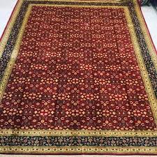 silk printed hand knotted persian