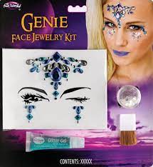 fun world genie face jewelry 4pc 17 fl