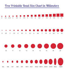 Bead Size Chart Allfreejewelrymaking Com