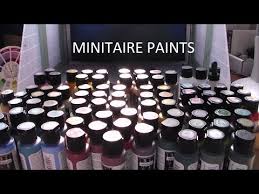 Minitaire Paints Full Range Review Youtube