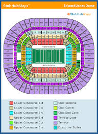 Rams Stadium St Louis Rams Stadium Seating Chart