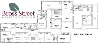 Floor Plan Assisted Living Supports