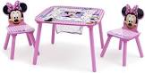 Disney Minnie Mouse Storage Table and Chairs Set Delta