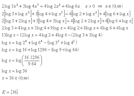 Logarithmic Equations Examples Of