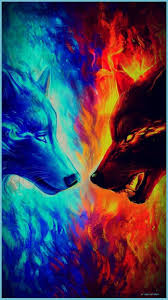 Check out these amazing selects from all over the web. Rainbow Fire Wolf Wallpapers Wallpaper Cave Epic Galaxy Wolf Wallpaper Neat