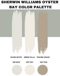 Sherwin Williams Oyster Bay Palette
