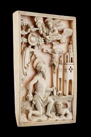 rare portuguese macao carved ivory