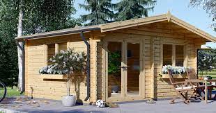 Traditional Garden Rooms Log Cabin