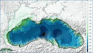 Глубина Черного моря — Морское дно от поверхности находится в 2250 м.