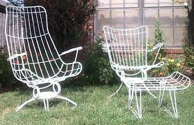 Vintage Mid Century Modern Patio Chairs
