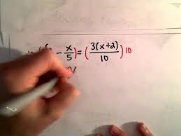 Linear Equation With Variables