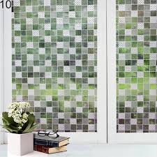 Decorative Privacy Frosted Window Glass Film Sticker Home