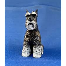 Schnauzer Miniature Ornament Black