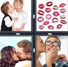 4 pics 1 word all levels with lips image