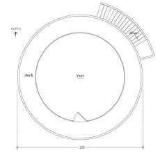 roundhouse with yurt plan