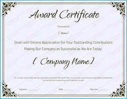 Amazing Awards Certificate Template To Create Your Own