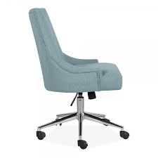Skip to navigation skip to primary content. Yuma Light Blue Upholstered Lounge Swivel Chair Office Furniture