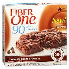 Fiber One 90 Calorie Brownies gambar png