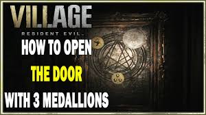 Biohazard symbol by yurtigo on deviantart. Resident Evil Village How To Unlock The Symbols Door In Beneviento House 3 Medallions Door Youtube
