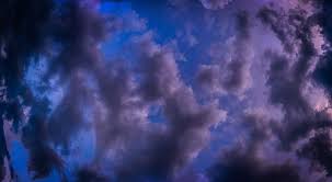 dark cloud black blue clouds