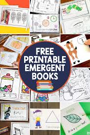 free printable emergent reader books