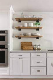rustic wood and iron kitchen wall